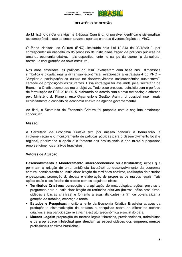 Trabalho criativo atividade economica estrangeira