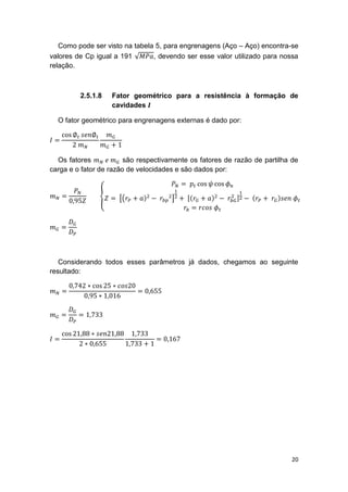 Redutor de velocidade - Relatório | DOCX