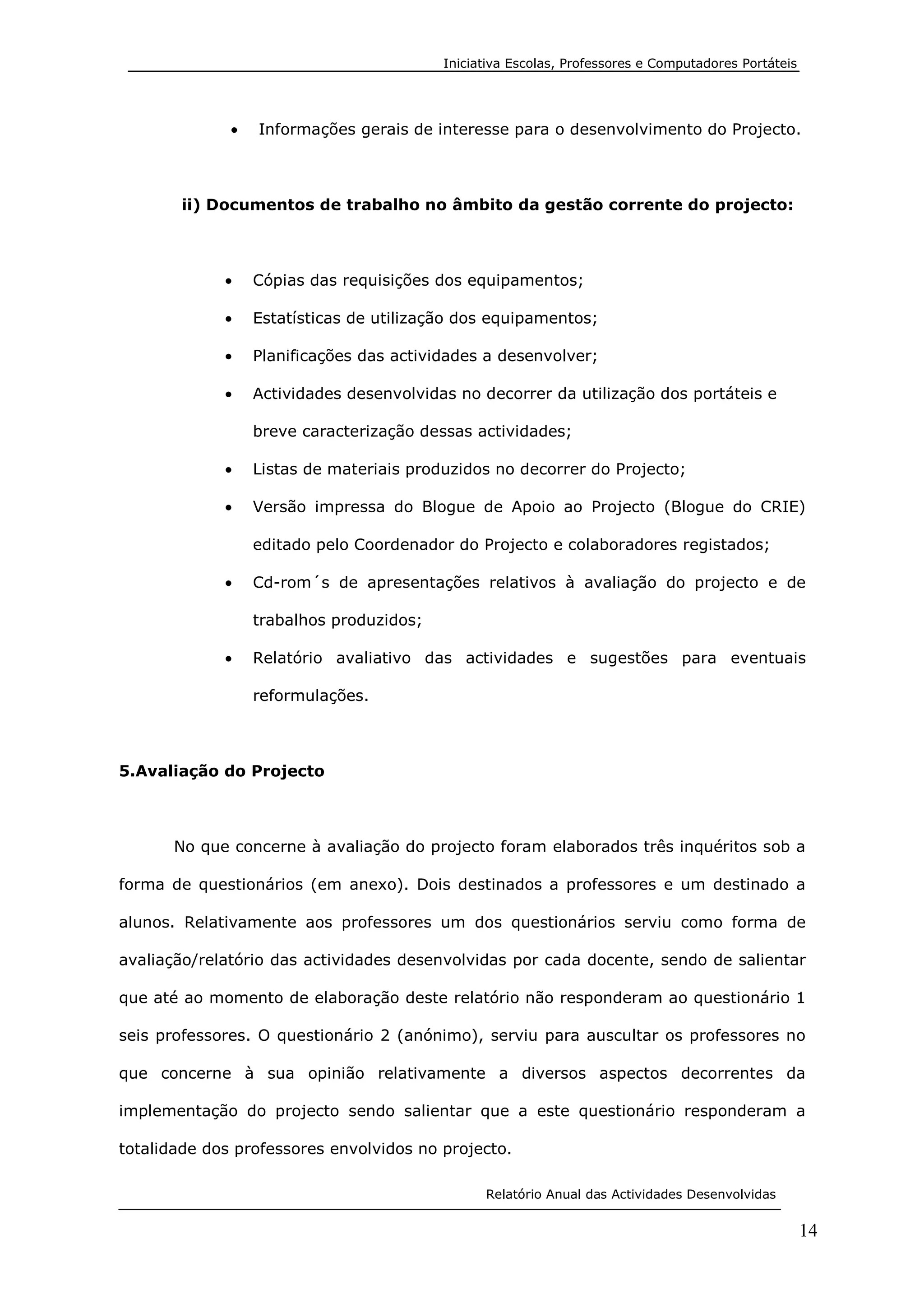 RelatóRio Crie Para Post