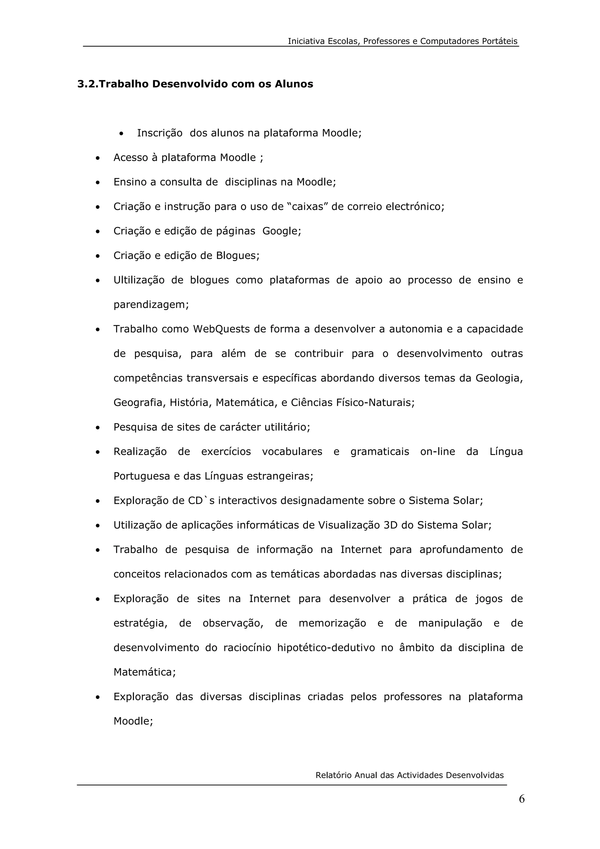 RelatóRio Crie Para Post