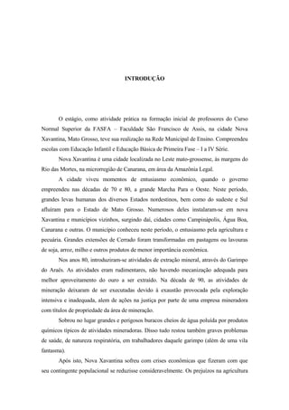 RelatóRio De EstáGio Perillo