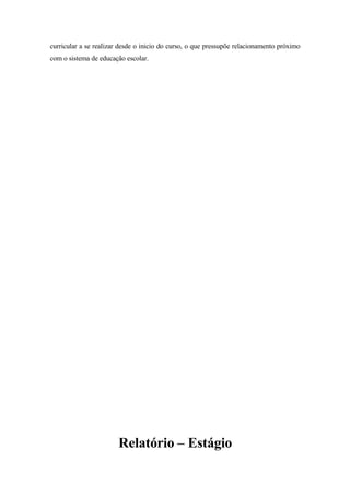 RelatóRio De EstáGio Perillo