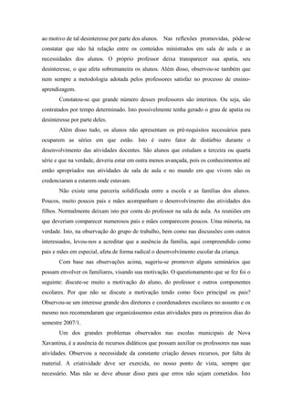 RelatóRio De EstáGio Perillo