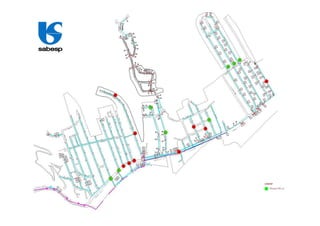 II – PROJETO PILOTO SABESP
Caso SÃO SEBASTIÃO SES REGIÃO CENTRAL

• CADASTRO DE REDES
PLANTA 02 EM ANEXO.

 