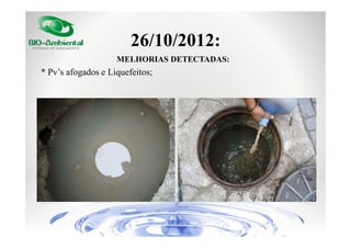 26/10/2012:
MELHORIAS DETECTADAS:

* Pv’s afogados e Liquefeitos;

 
