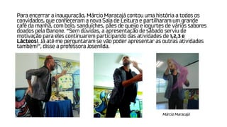 Relatório 123 e lácteos   emef luiz david sobrinho