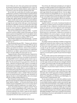Relatório Anual das Desigualdades Raciais no Brasil; 2009-2010