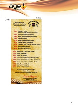 25 
Outras 
Agenda  