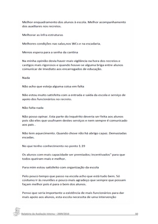 Relatório da Avaliação Interna – 2009/2010__________________________________________________60
 