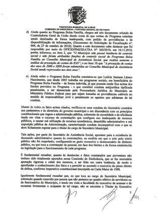 Relatório comissão sas