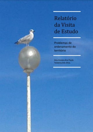 Relatório
da Visita
de Estudo
Problemas de
ordenamento do
território
Ana Araújo;Ana Paula
Teixeira;Inês Silva.
 