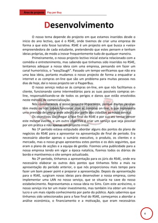 Relatório de actividades 3º período