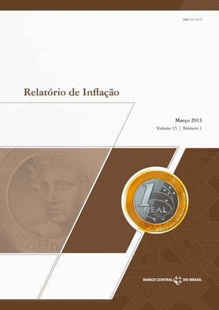 Relatório de inflação do banco central   março de 2013