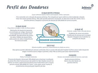 Como é a experiência de doar sangue?