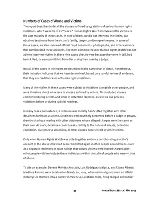 Relatorio Do Human Rights Watch Sobre A Venezuela