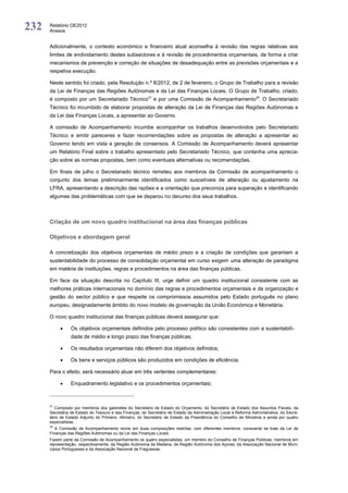 Relatório do orçamento do estado de 2013