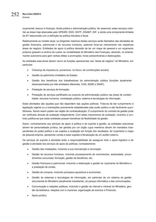 Relatório do orçamento do estado de 2013