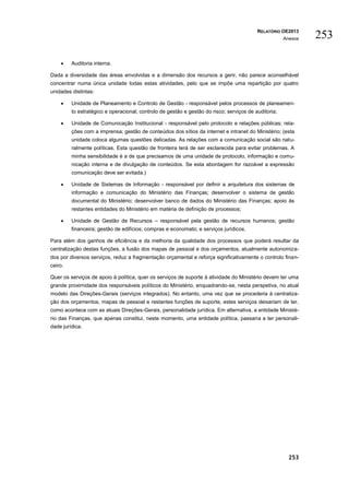 Relatório do orçamento do estado de 2013