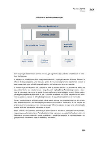 Relatório do orçamento do estado de 2013