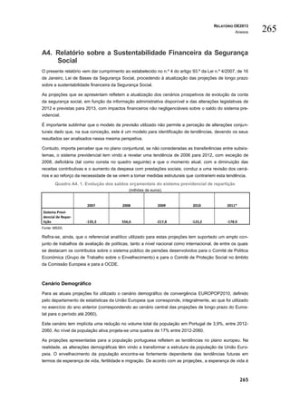 Relatório do orçamento do estado de 2013