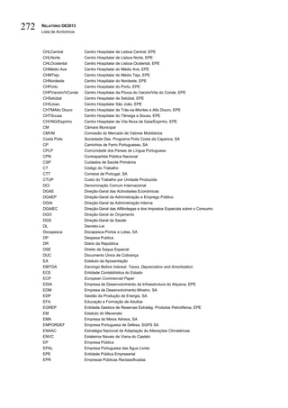 Relatório do orçamento do estado de 2013