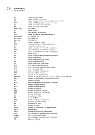 Relatório do orçamento do estado de 2013