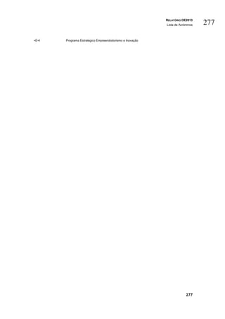 Relatório do orçamento do estado de 2013