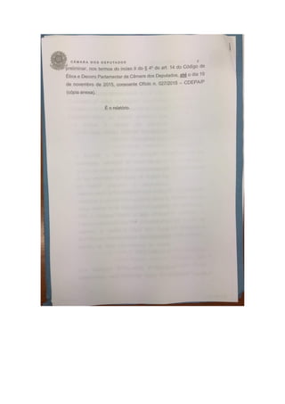 Relatório Fausto Pinato