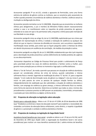 Relatório  final da cpmi da violência contra a mulher