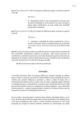 Relatório  final da cpmi da violência contra a mulher
