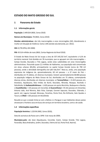 Relatório  final da cpmi da violência contra a mulher