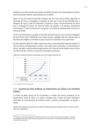Relatório  final da cpmi da violência contra a mulher