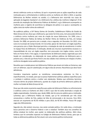 Relatório  final da cpmi da violência contra a mulher