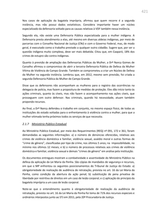 Relatório  final da cpmi da violência contra a mulher