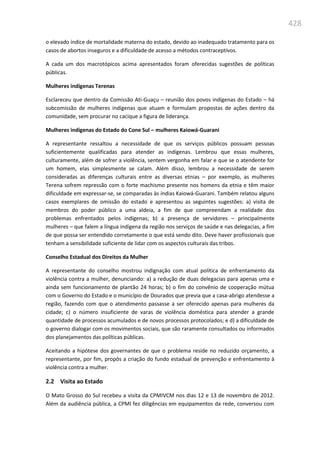 Relatório  final da cpmi da violência contra a mulher