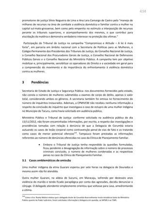 Relatório  final da cpmi da violência contra a mulher