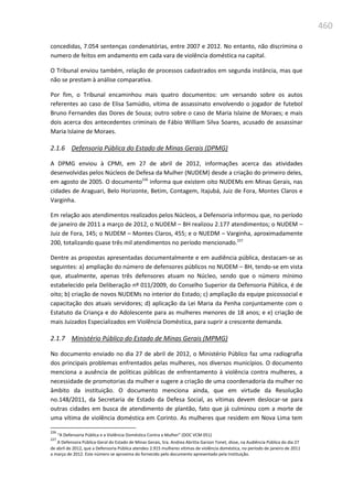Relatório  final da cpmi da violência contra a mulher