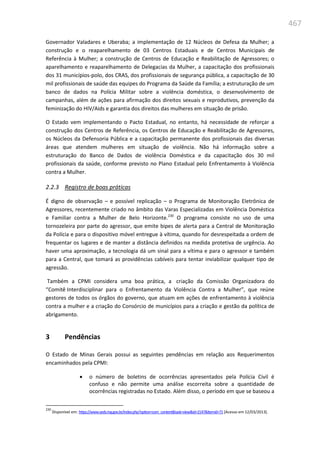 Relatório  final da cpmi da violência contra a mulher