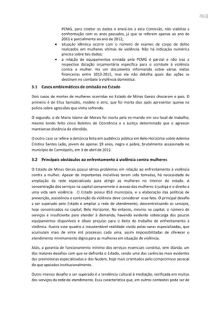 Relatório  final da cpmi da violência contra a mulher