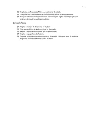 Relatório  final da cpmi da violência contra a mulher