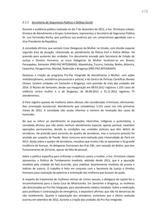 Relatório  final da cpmi da violência contra a mulher