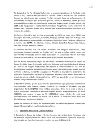 Relatório  final da cpmi da violência contra a mulher