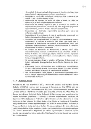 Relatório  final da cpmi da violência contra a mulher