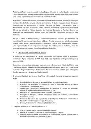 Relatório  final da cpmi da violência contra a mulher