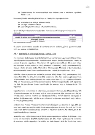 Relatório  final da cpmi da violência contra a mulher