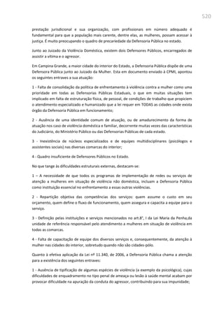 Relatório  final da cpmi da violência contra a mulher