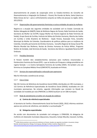 Relatório  final da cpmi da violência contra a mulher
