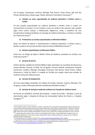 Relatório  final da cpmi da violência contra a mulher