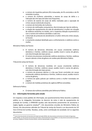 Relatório  final da cpmi da violência contra a mulher