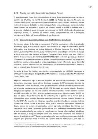 Relatório  final da cpmi da violência contra a mulher